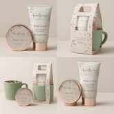 هدية العناية بالجسم  برائحة الجوجوبا والفانيليا